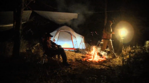 Night Show by fire